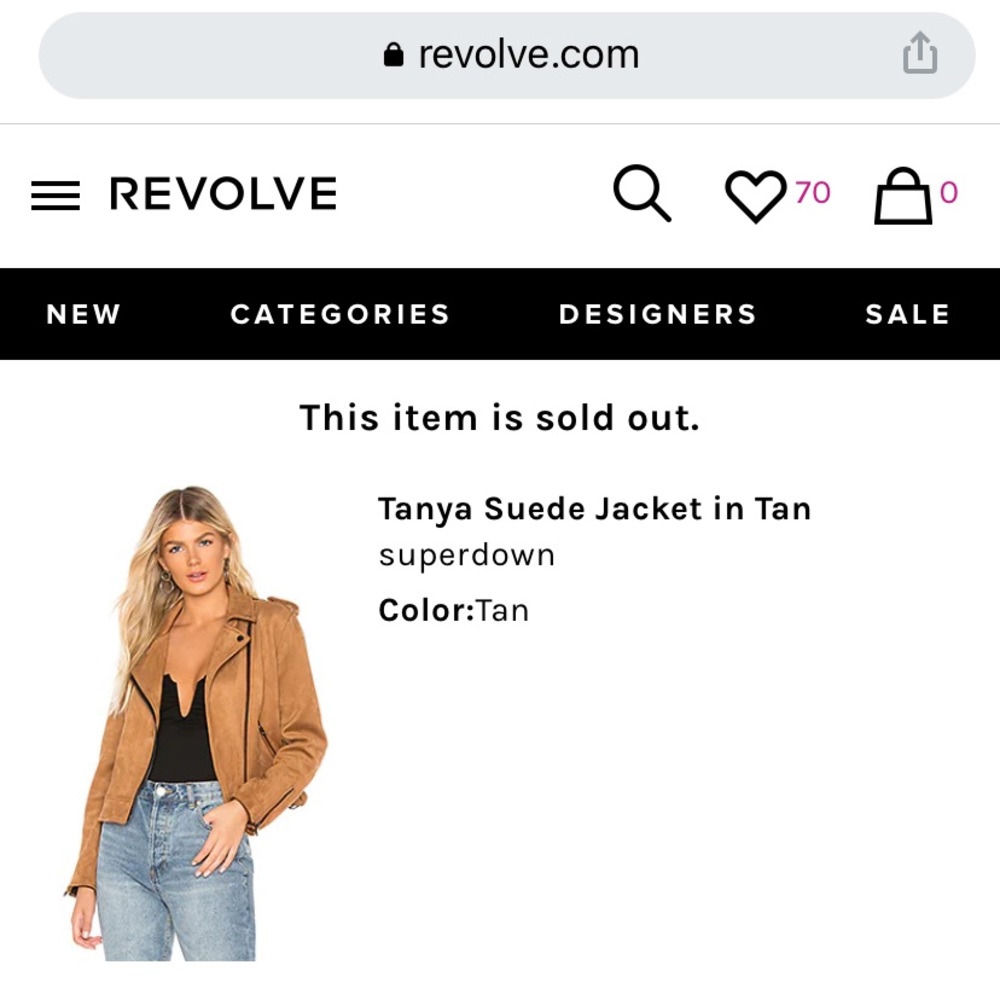Superdown Suede Moto Jacket